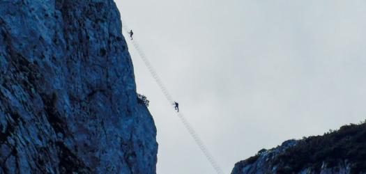 via ferrata Intersport - Donnerkogel, Rakúsko