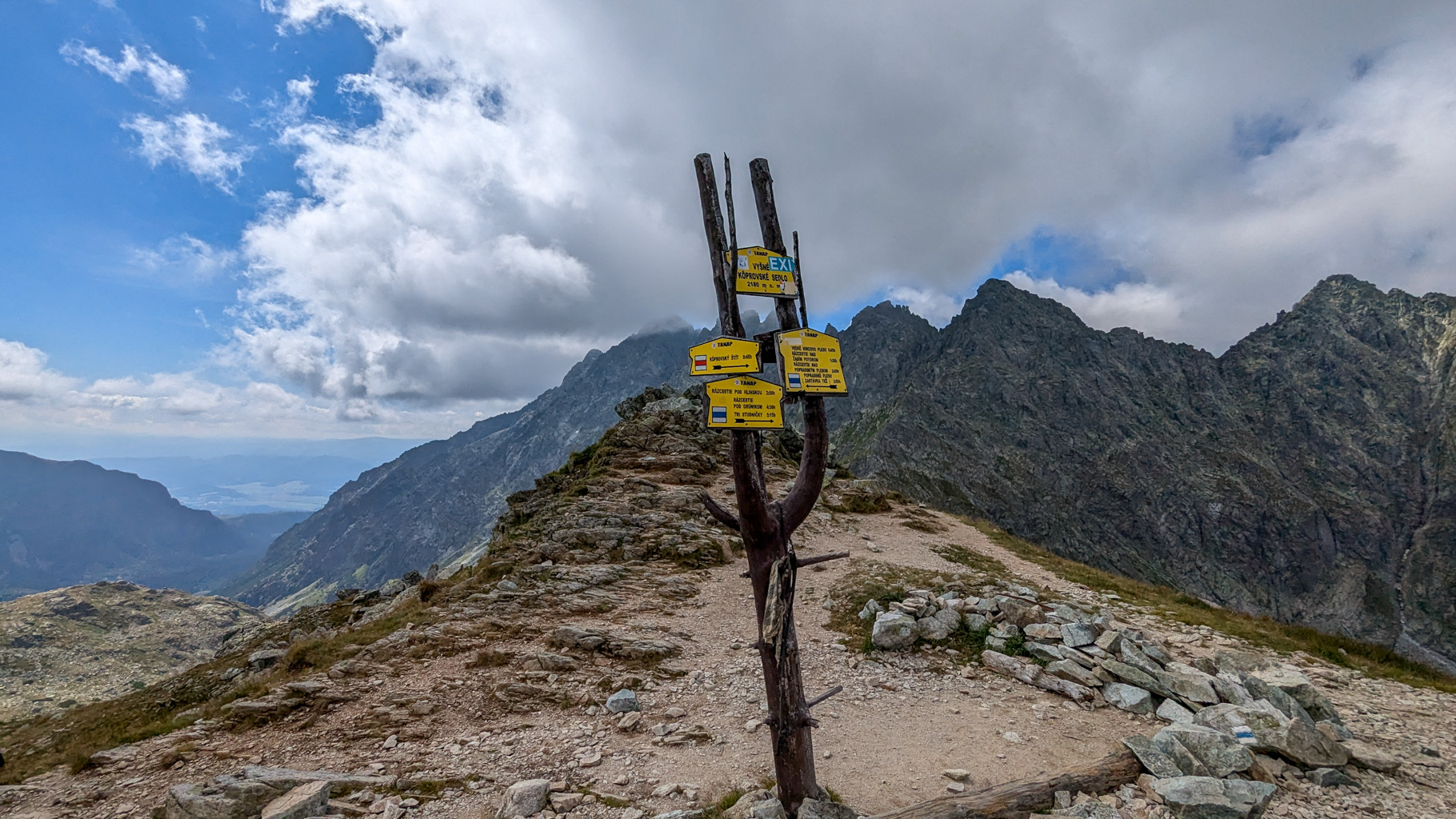Vyšné Kôprovské sedlo (2180 m n. m.) – významný horský priechod medzi Mengusovskou a Hlinskou dolinou, obľúbený turistický uzol vo Vysokých Tatrách.