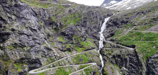 Trollstigen, Stabbeskaret, Nórsko