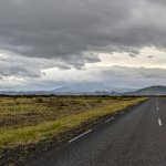 Foto 1: Cesta č. 26 smerujúca k sopke Hekla pod zamračenou oblohou (2025/09)