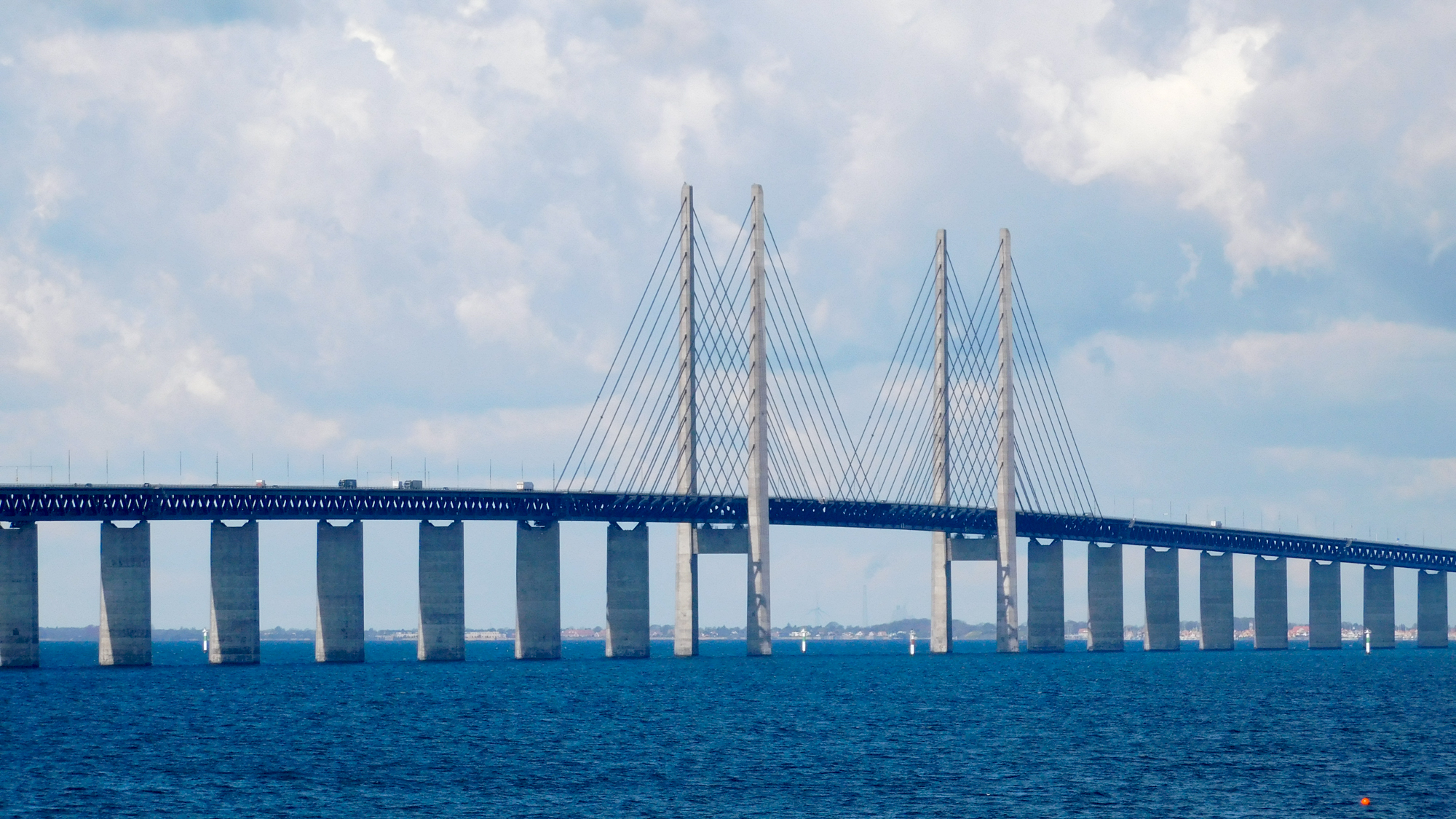 Öresundský most.